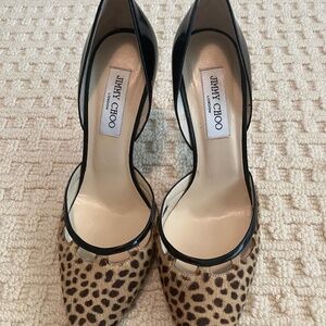 Jimmy Choo leopard heels